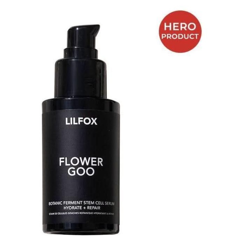 LILFOX Flower Goo  50ml | Stem Cell Ferment Serum for Bright, Smooth & Hydrated Skin 1.7 oz | 50 ml