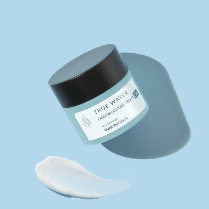 THANK YOU FARMER True Water Deep Moisture Cream EX  80ml | Intense Hydration for Dry & Tired Skin
