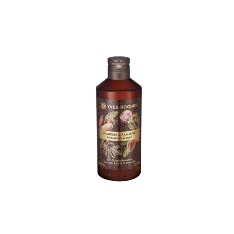 Yves Rocher With Argan And Rose Shower Gel 400ML
