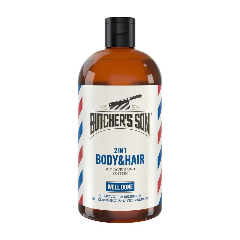 Butcher’s Son Well Done body & hair wash with taurine & caffeine, 420 mL