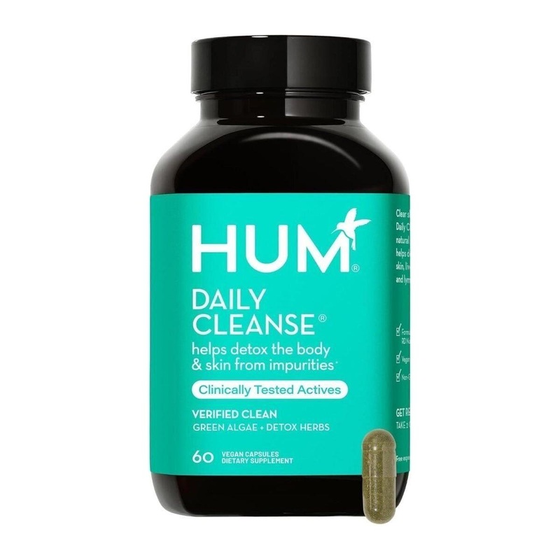Hum Daily Cleanse  60 Vegan Capsules | Clear Skin & Detox Support from Within
