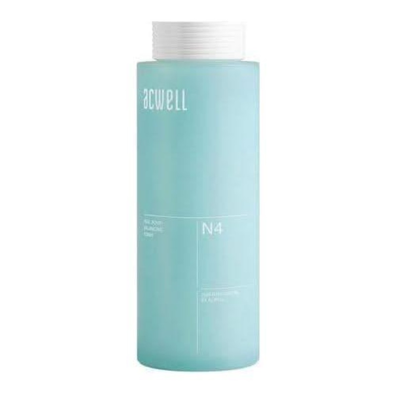 Acwell Real Aqua Balancing Toner 160ml  Hydrating & Pore-Refining pH Balancer
