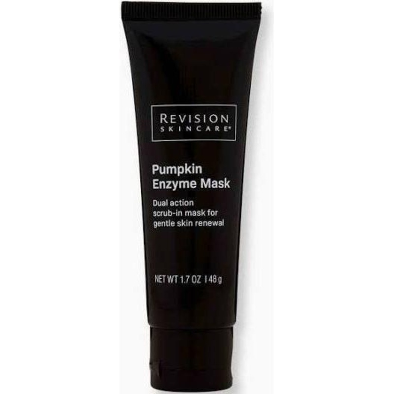 Revision Skincare Pumpkin Enzyme Mask  48g | Exfoliating & Brightening Mask with Pumpkin, Clay & Cocoa Powder