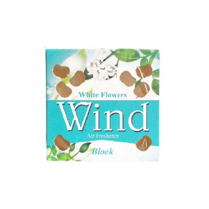 Wind Air Freshener White Flowers