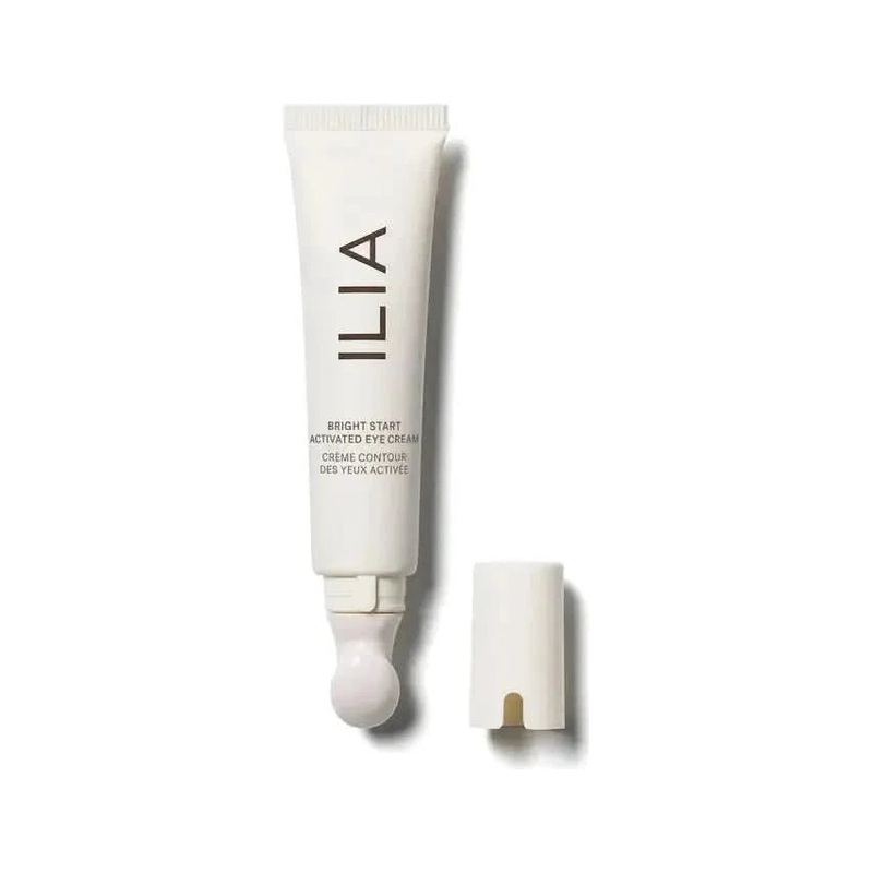 ILIA Bright Start Retinol Alternative Brightening Eye Cream  15ml | Brighten, Depuff & Smooth with Plant-Based Retinol