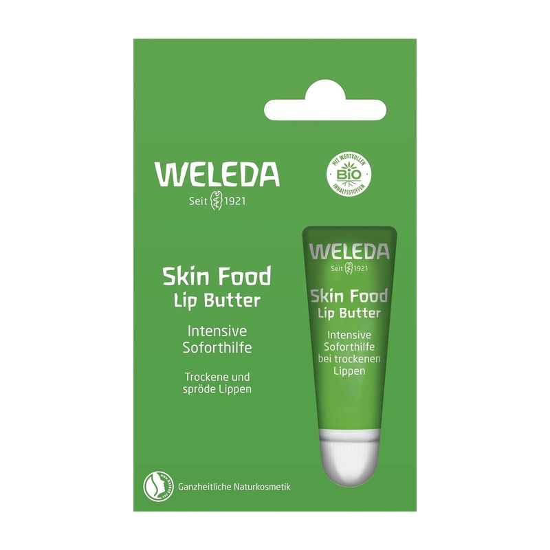 Weleda Skin Food lip butter for dry & cracked lips, 8 mL