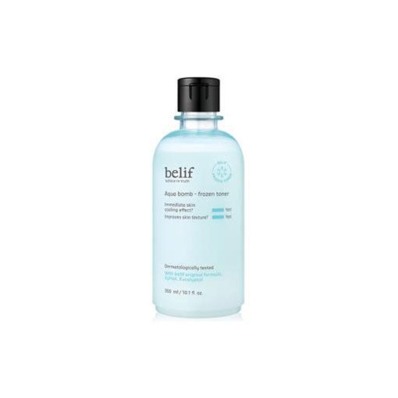 belif Aqua Bomb Frozen Toner  300ml | Cooling, Soothing & Pore-Refining for Sensitive & Acne-Prone Skin