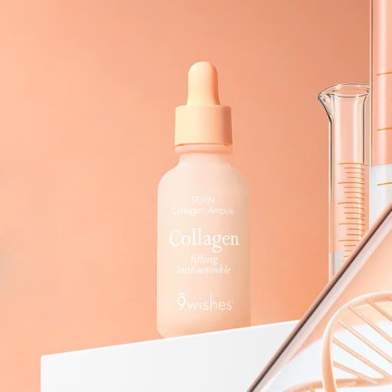 9wishes PDRN Collagen Ampoule  30ml | Elasticity, Anti-Wrinkle & Hydration