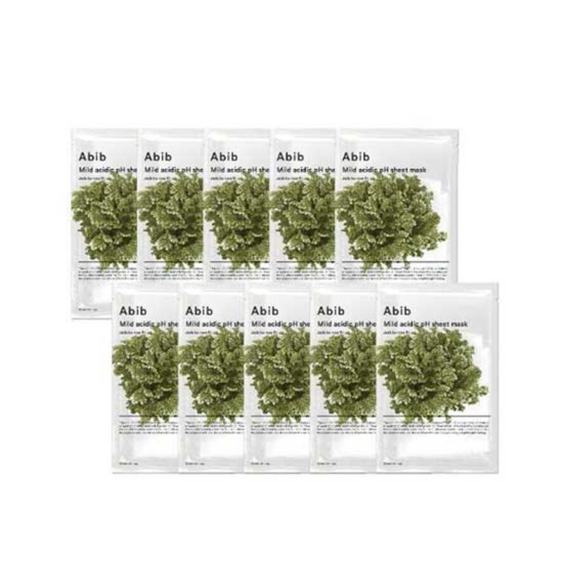 Abib Mild Acidic pH Sheet Mask Jericho Rose Fit  pH-Balanced Hydration & Clarity  30ml x 10ea
