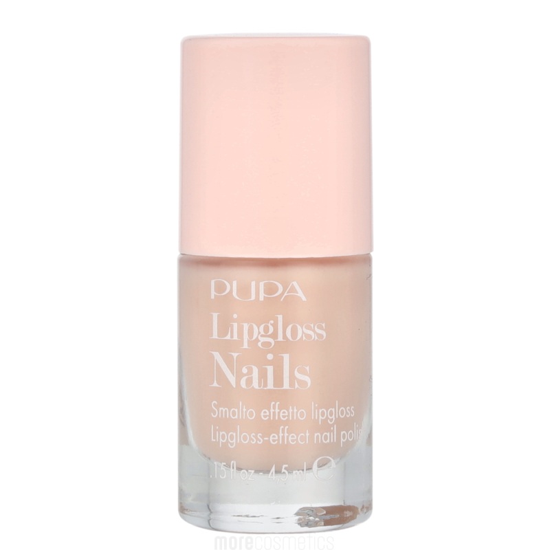 Pupa Lipgloss Nail Polish Ivory Cream