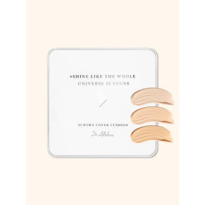 Dr. Althea Aurora Cover Cushion SPF50+ PA+++  15g  5-in-1 Smart Cushion for Flawless Coverage, Hydration & Sun Protection no 13