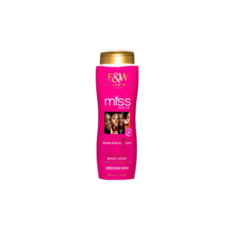 Fair And White Miss White Lotion Pink 207ML