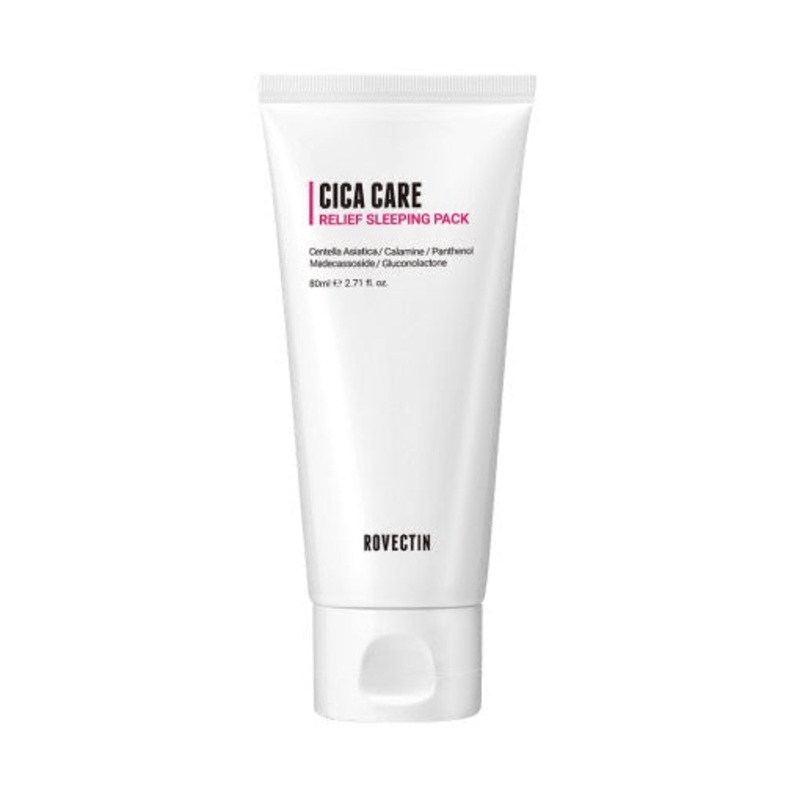 Rovectin Cica Care Sleeping Pack – 80ml | Overnight Hydration & Calming Care