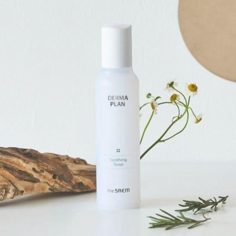 The SAEM Derma Plan Soothing Toner  155ml | Hydrating & Calming Care for Sensitive Skin