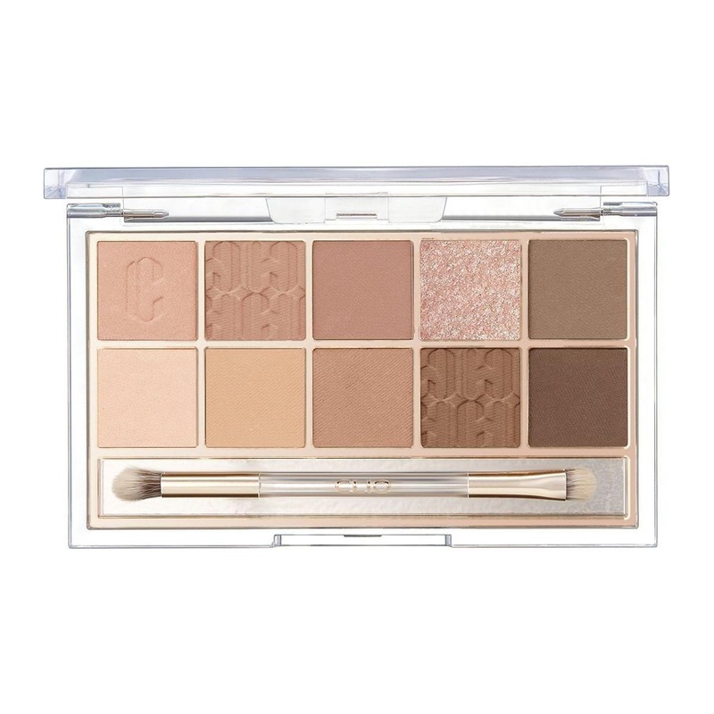 CLIO Pro Eye Palette  6g (#11 Walking On The Cozy Alley) | Versatile Matte, Shimmer & Glitter Eyeshadows