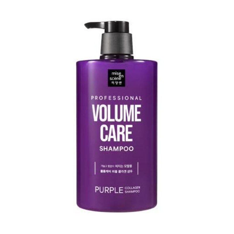 mise en scne Volume Care Purple Collagen Shampoo  1000ml | Daily Volumising & Strengthening Care