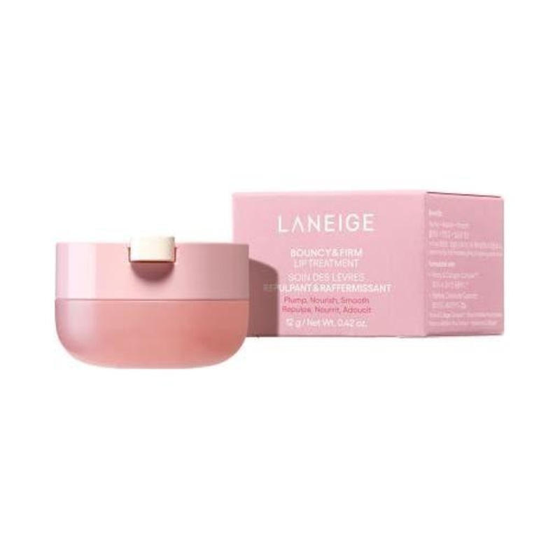 LANEIGE Lip Bouncy & Firm Lip Treatment  Plumping & Hydrating Care for Fuller Lips  12g