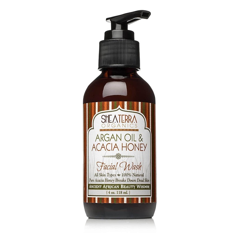 Shea Terra Argan Oil & Acacia Honey Facial Wash Api-Therapy 4 oz.