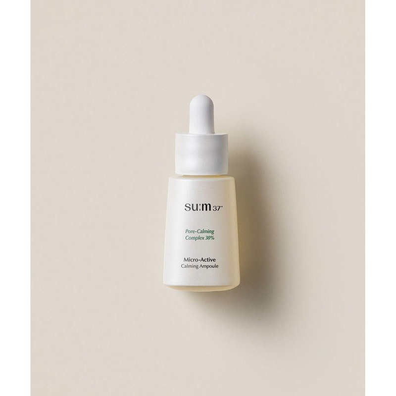 su:m37 Micro-Active Calming Ampoule  15ml | Fast-Acting Pore-Calming Treatment for Sensitive, Oily Skin