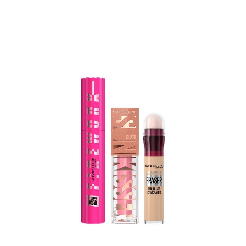 -20% Maybelline Lash Sensational Firework Mascara + SunKisser + Eraser Concealer 01 Downtown Rush light 01