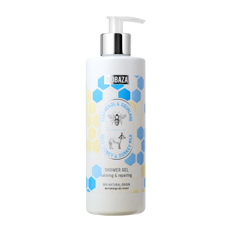 Biobaza Bees & Donkeys shower gel, 400 mL