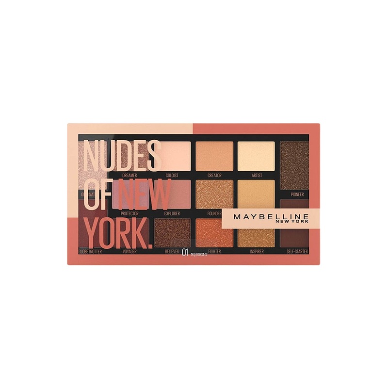 Maybelline Nudes Of New York Eyeshadow Palette (16 Colors)