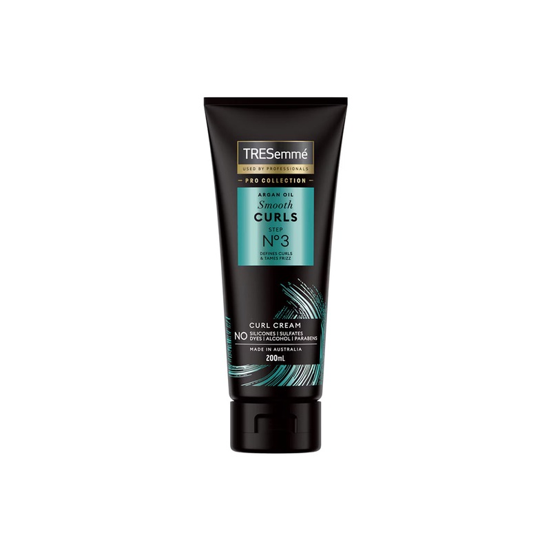 Tresemme Argan Oil Smooth Curls Defines Curl Cream 200ml