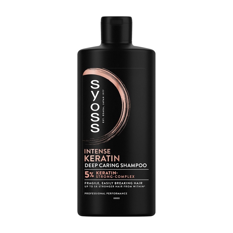 Syoss Intense Keratin deep caring shampoo, 440 mL