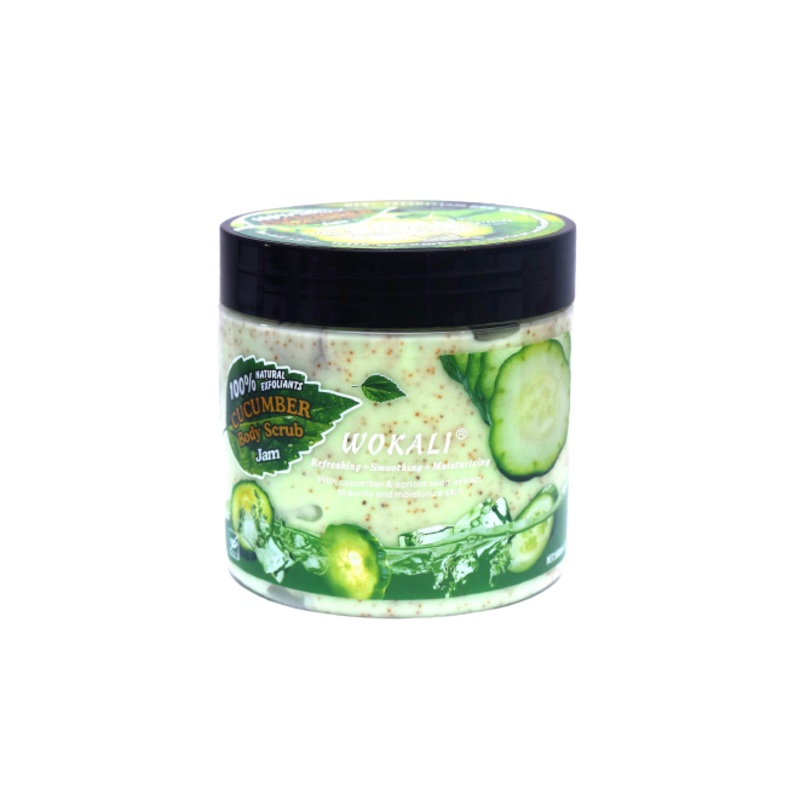 Wokali Cucumber Body Scrub Jam