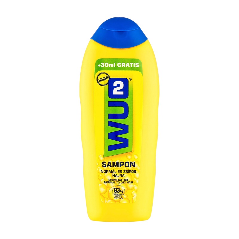 WU2 Shampoo for normal to oily hair, 280 mL
