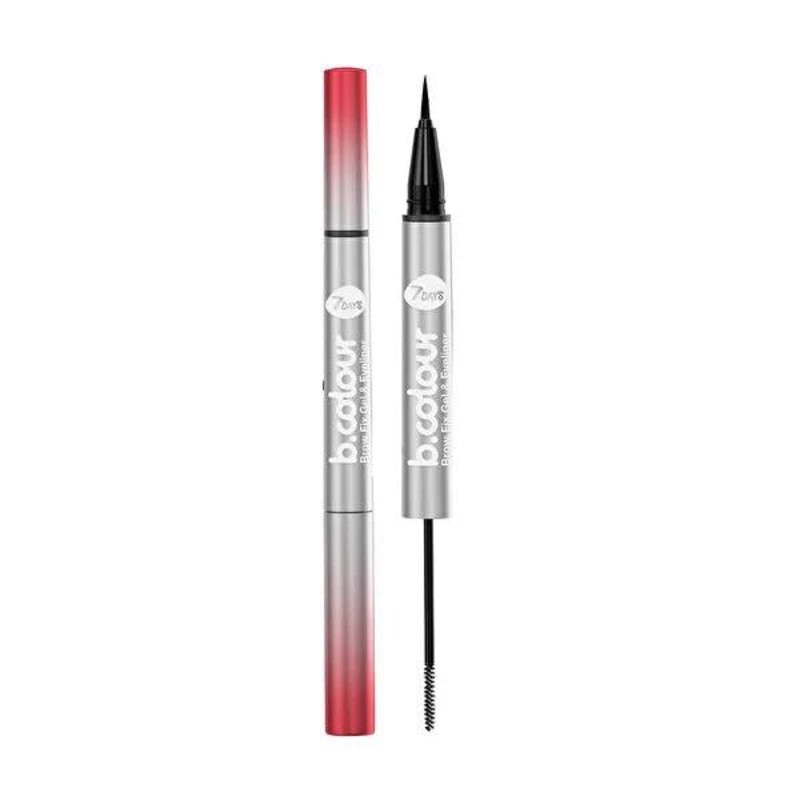 7Days 2-in-1 Vegan Eyeliner & Eyebrow Gel – Waterproof, Cruelty-Free Cosmetics