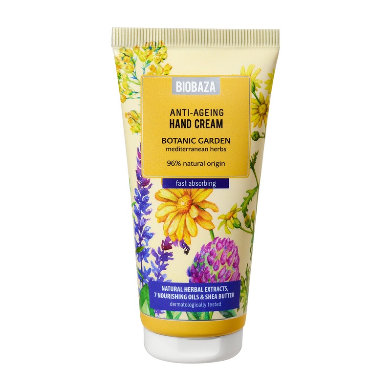 Biobaza Botanic Garden anti-aging hand cream, 50 mL