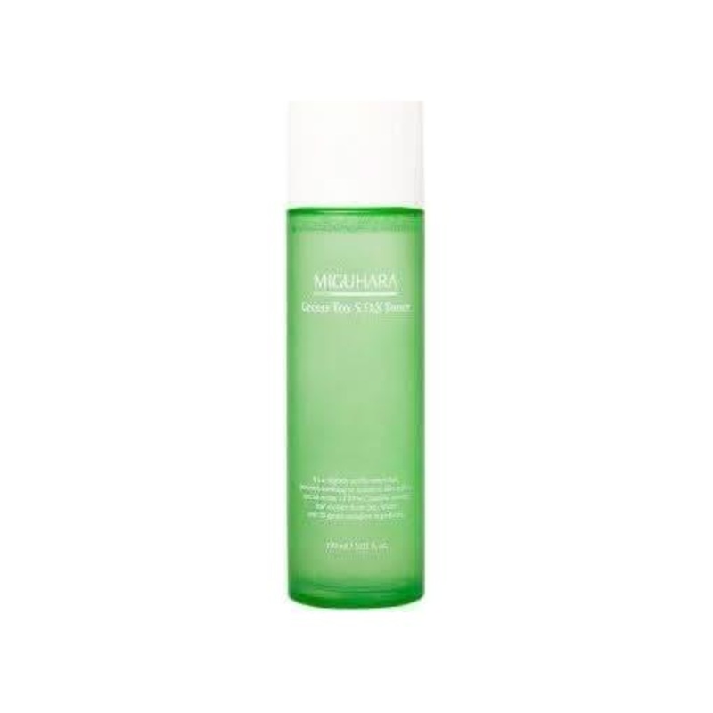 MIGUHARA Green-Tox S.O.S Toner  150ml | Calming & Hydrating with 87% Jeju Green Tea Water