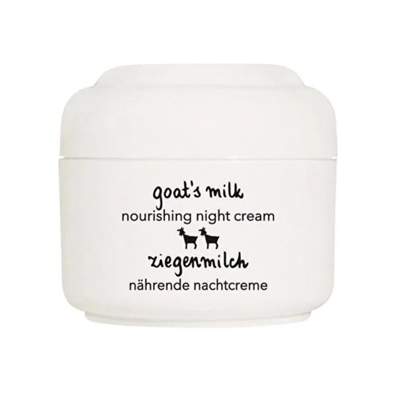 Ziaja Goat’s Milk Night Cream for Dry & Wrinkle-Prone Skin – 1.69 fl oz, Natural Anti-Aging Skincare
