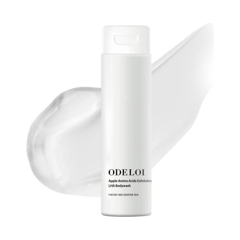 ODELOI Apple Amino Acids LHA Body Wash – 250ml | Gentle Exfoliation & Deep Hydration