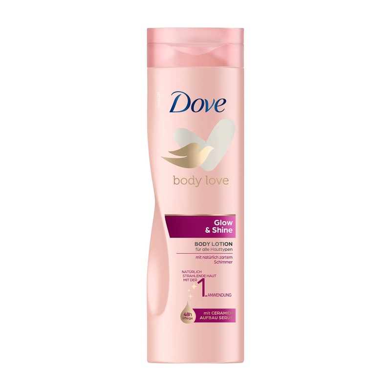 Dove Glow & Shine body lotion, 250 mL