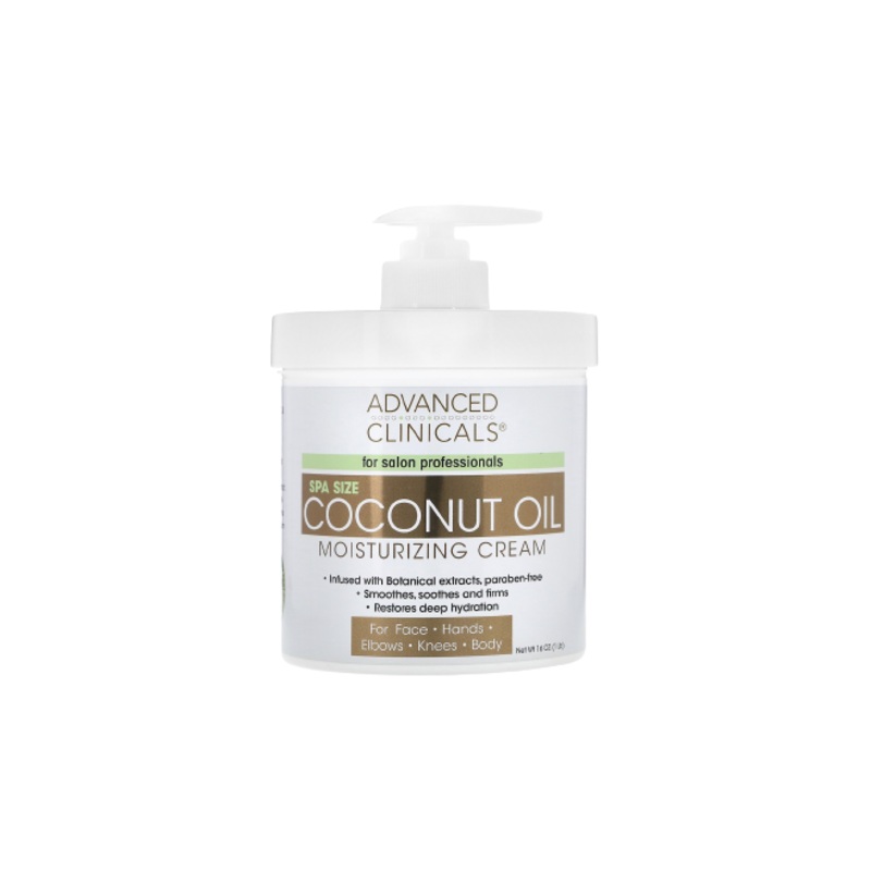 Advanced Clinicals Coconut Oil Moisturizing