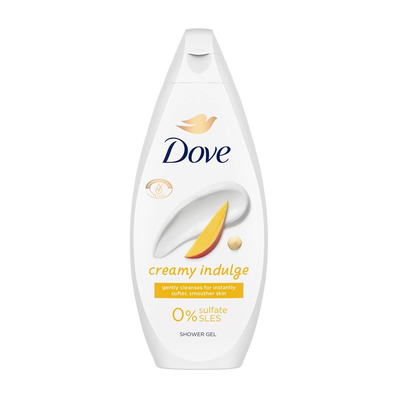 Dove Creamy Indulge shower gel, 450 mL