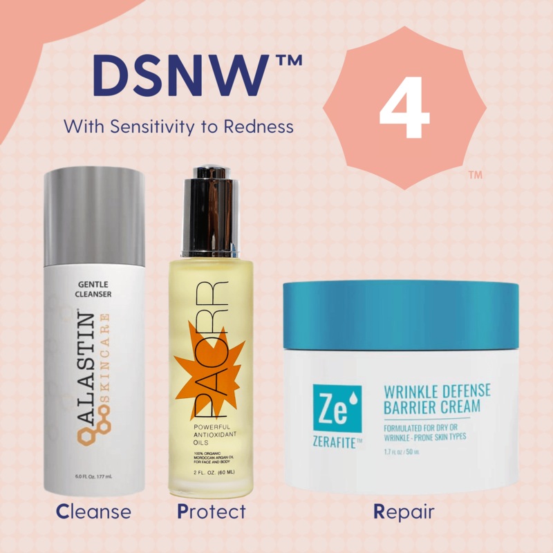 DSNW 4 Redness – Essentials Bundle No Sunscreen