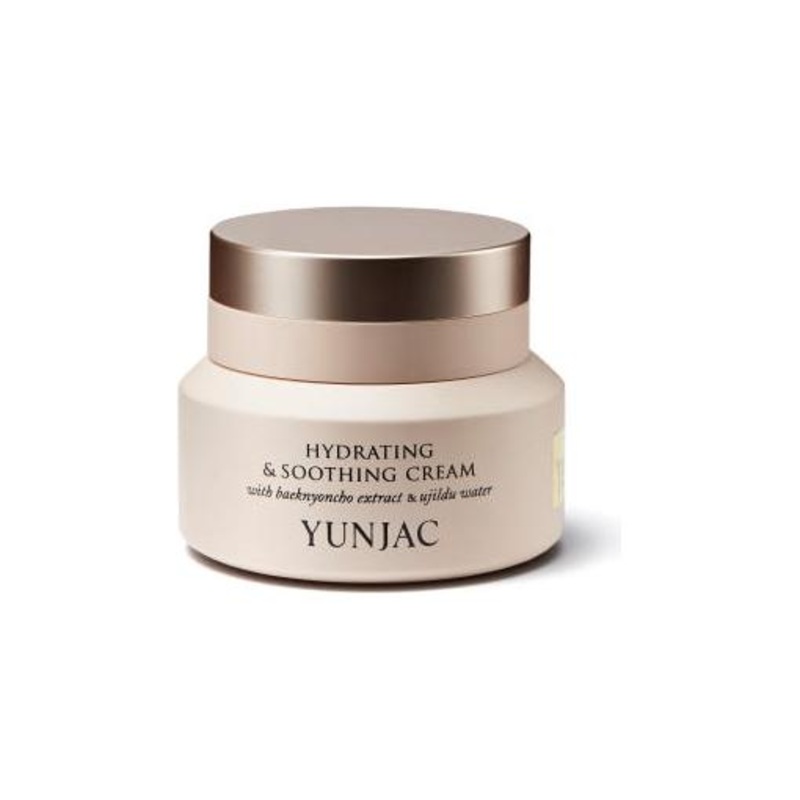 YUYUNJAC Hydrating & Soothing Cream with Baeknyoncho Extract & Ujildu Water – 50ml | Deep Moisture & Skin Calming
