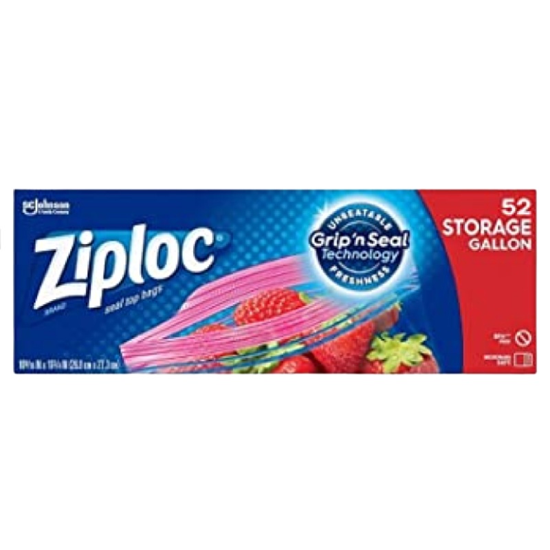 Ziplock 52 Storage Gallon