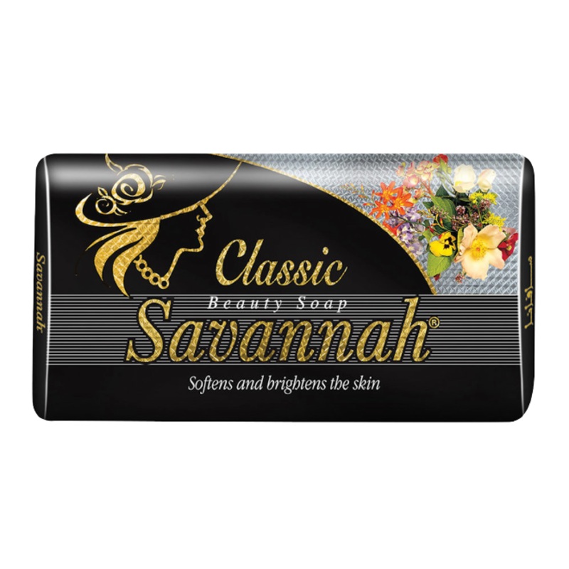 Savannah Classic White Soap Pack 4 x 125G