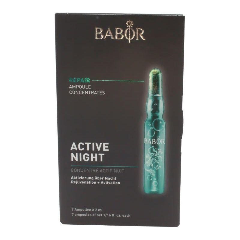 Babor Ampoule Concentrates Night Repair  7 x 2ml | Overnight Skin Renewal & Rejuvenation