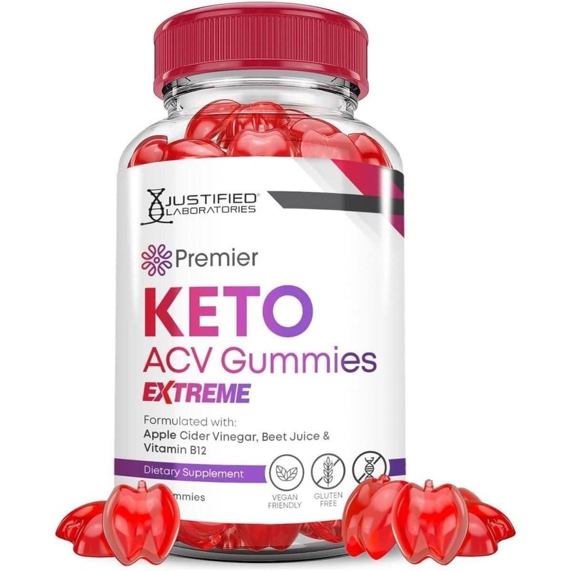 Justified Labatories Premier Keto ACV Gummies (2000MG) – Pack of 3 60 Count (Pack Of 3)