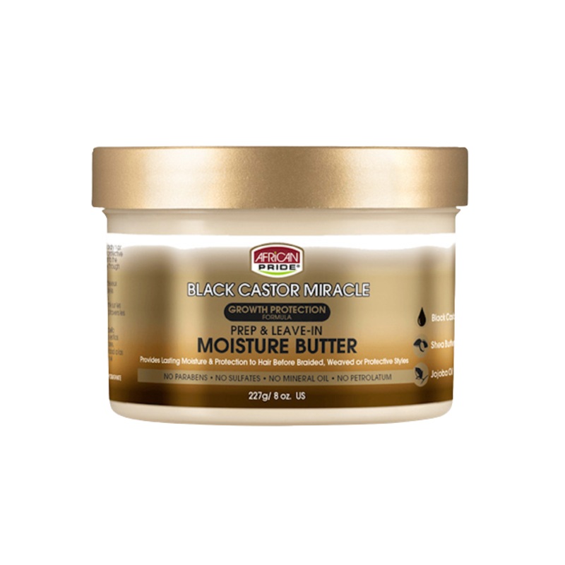 African Pride Black Castor Moisture Butter