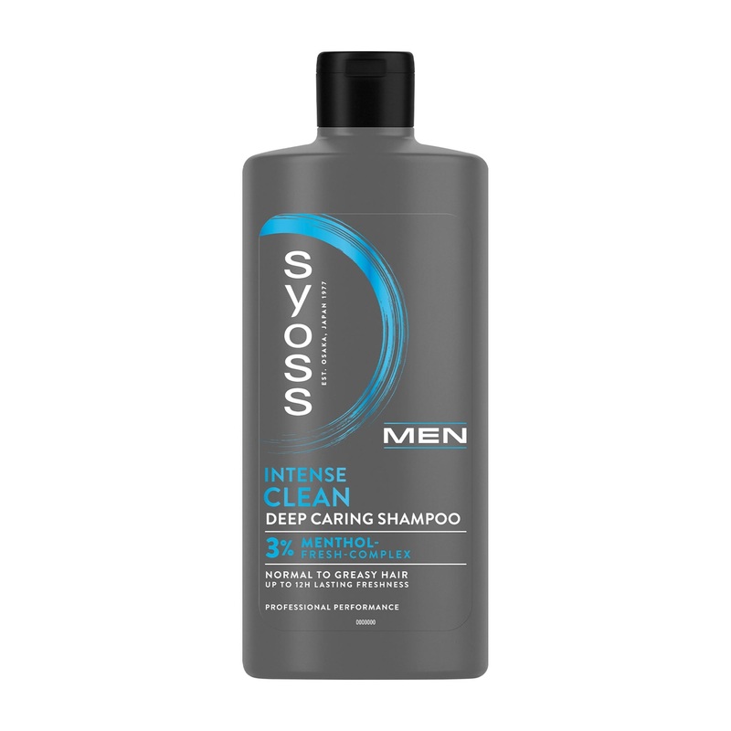 Syoss Men Intense Clean deep caring shampoo, 440 mL