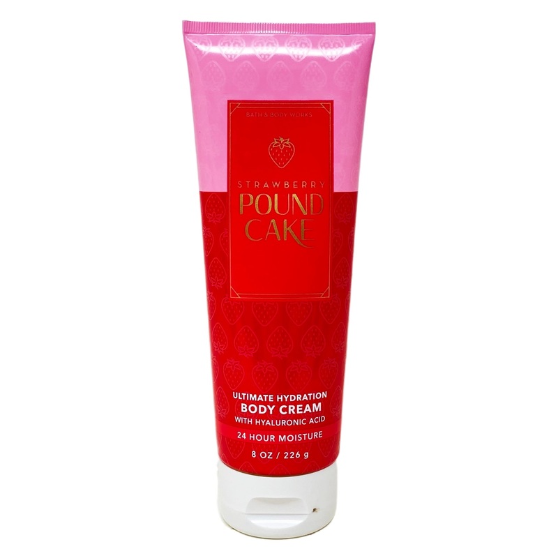 Bath And Body Works Ultimate Hydration Body Cream 226g – Strawberry Pound Cake