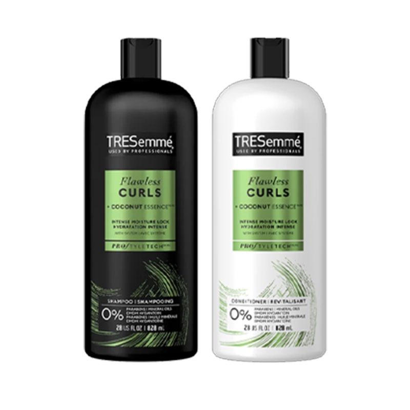 Tresemme Flawless curls Shampoo & Conditioner 828ml Bundle Pack