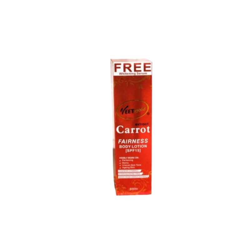 Veet Gold Carrot Fairness Body Lotion