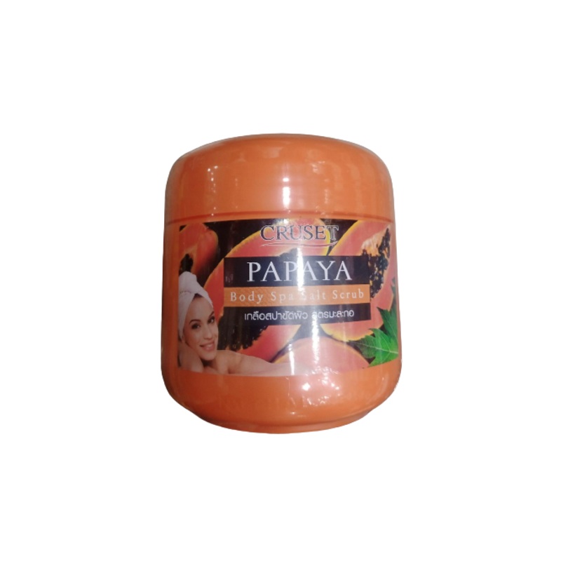 Cruset Papaya Body Spa Salt Scrub